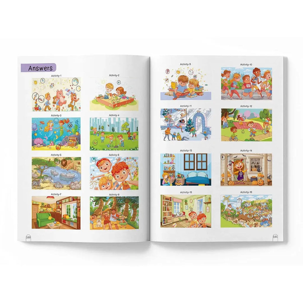 Wonder House 101 Spot The Hidden Objects Activity Book - Naivri