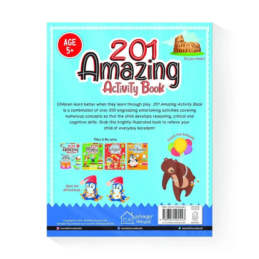 Wonder House 201 Amazing Activity Book - Naivri