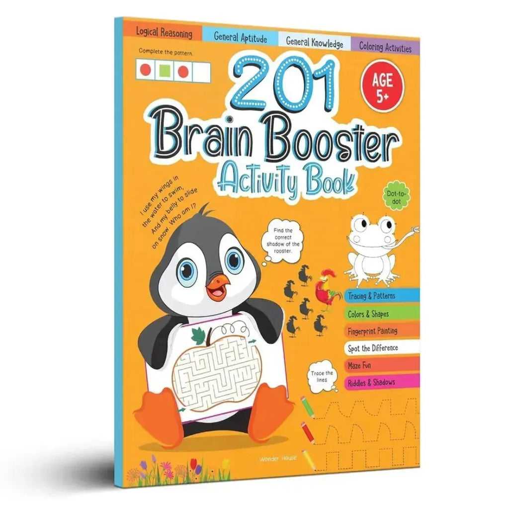 Wonder House 201 Brain Booster Activity Book - Naivri