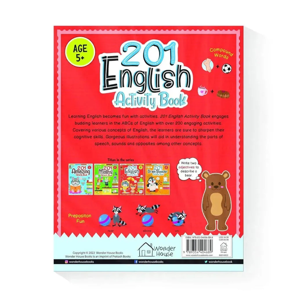 Wonder House 201 English Activity Book - Naivri