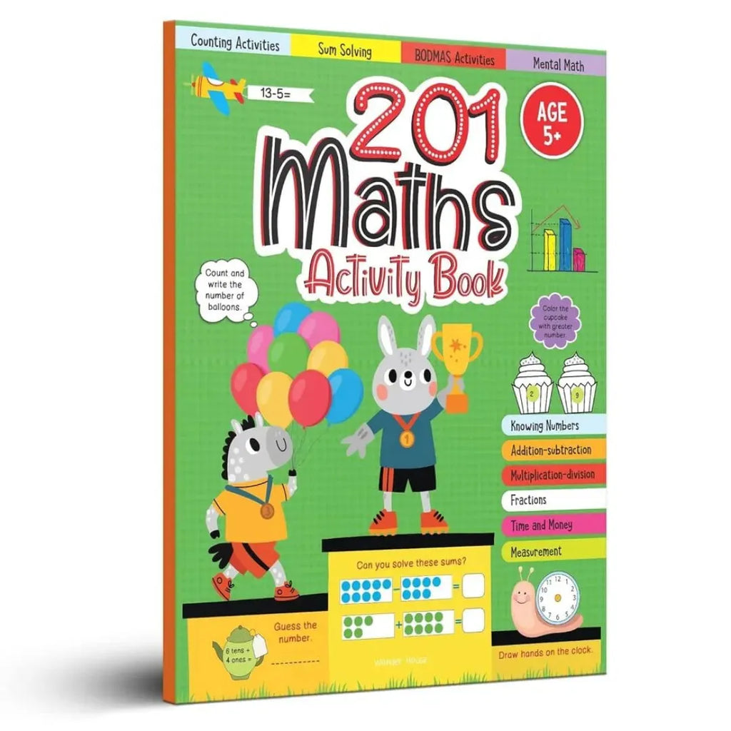 Wonder House 201 Maths Activity Book - Naivri