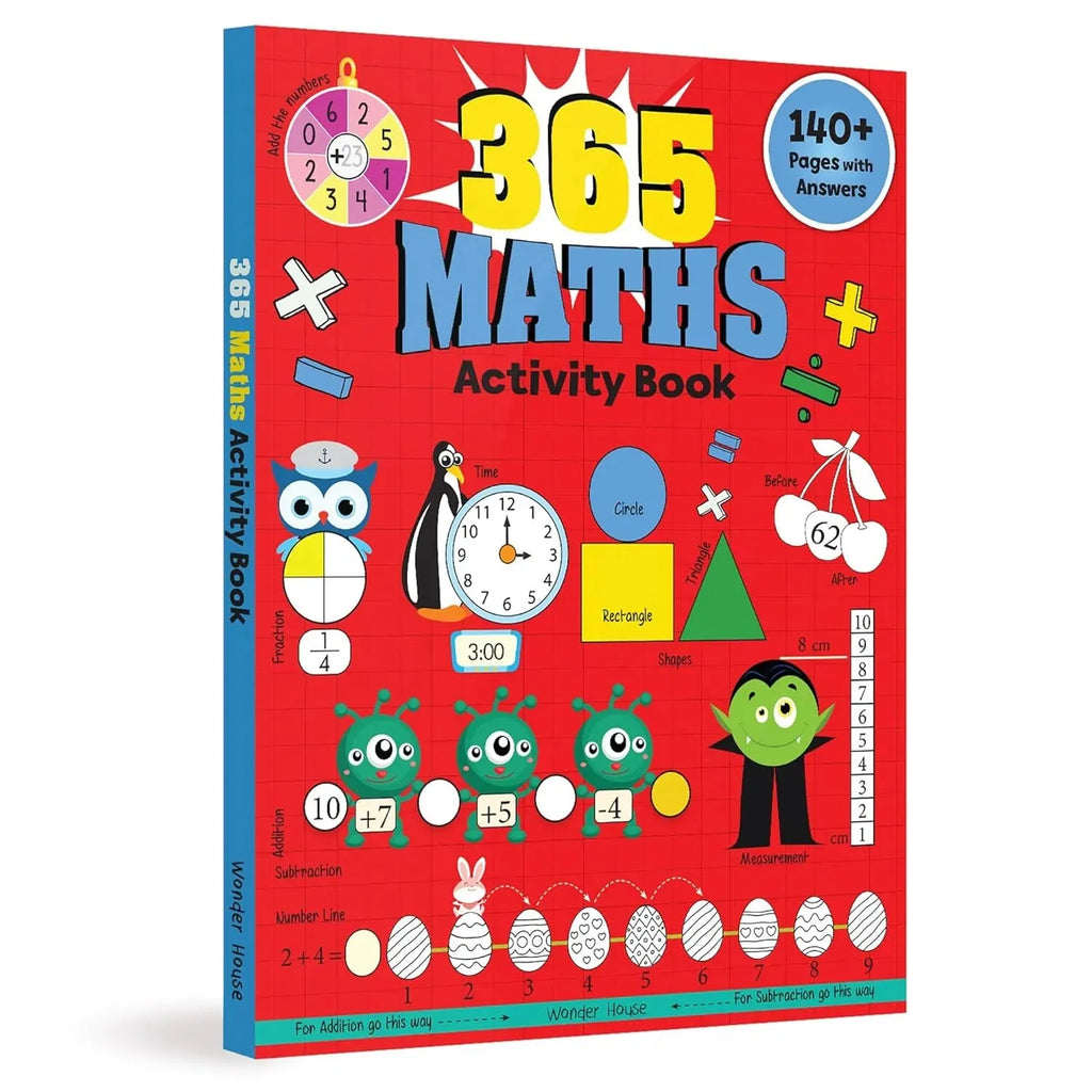 Wonder House 365 Maths Activity Book - Naivri