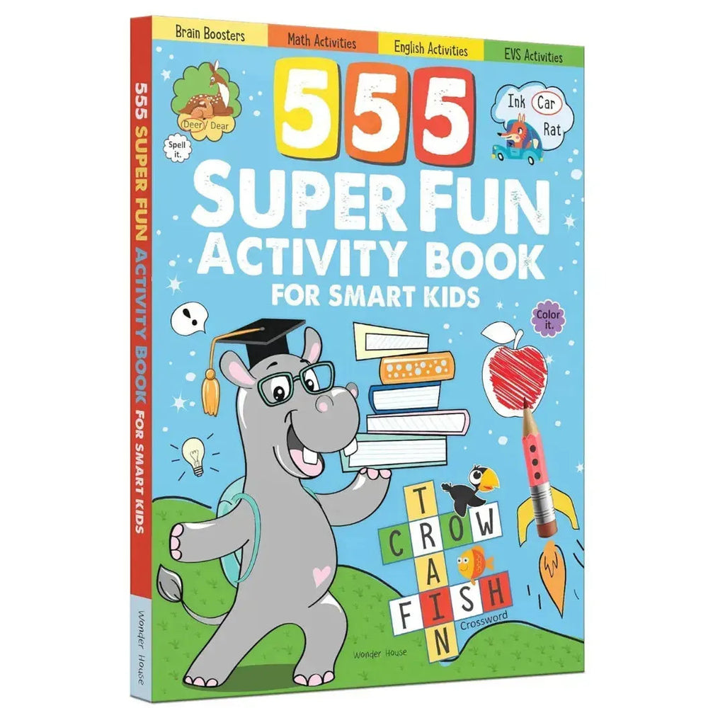 Wonder House 555 Super Fun Activity Book - Naivri