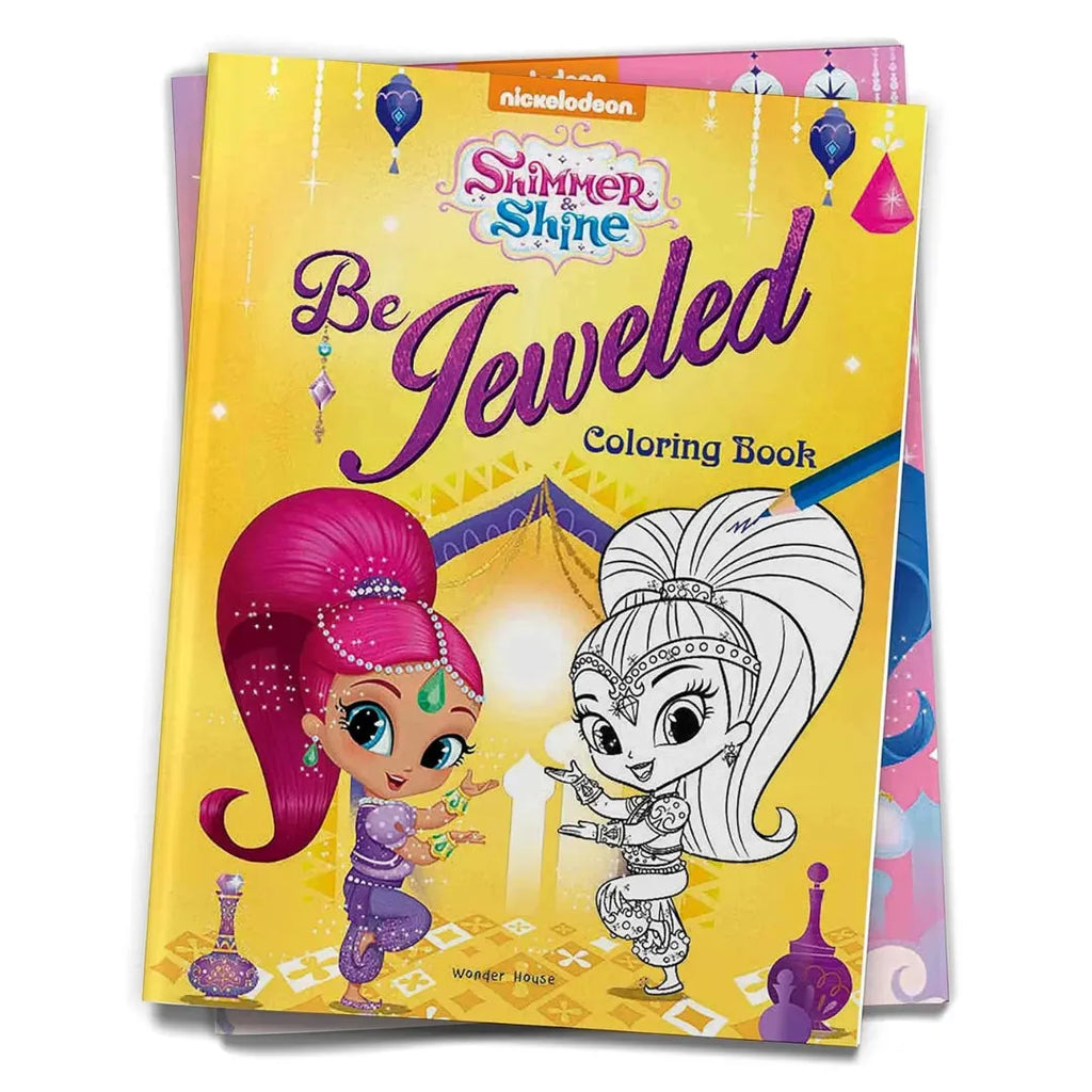 Wonder House Be Jeweled Coloring Book Shimmer & Shine - Naivri