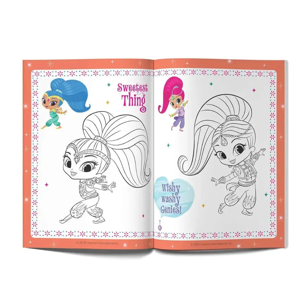 Wonder House Be Jeweled Coloring Book Shimmer & Shine - Naivri