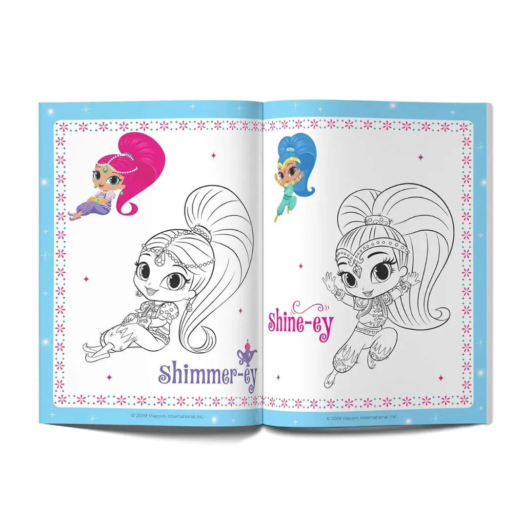 Wonder House Be Jeweled Coloring Book Shimmer & Shine - Naivri