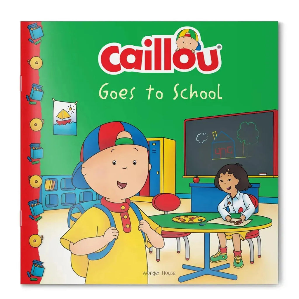 Wonder House Caillou Goes to School - Naivri