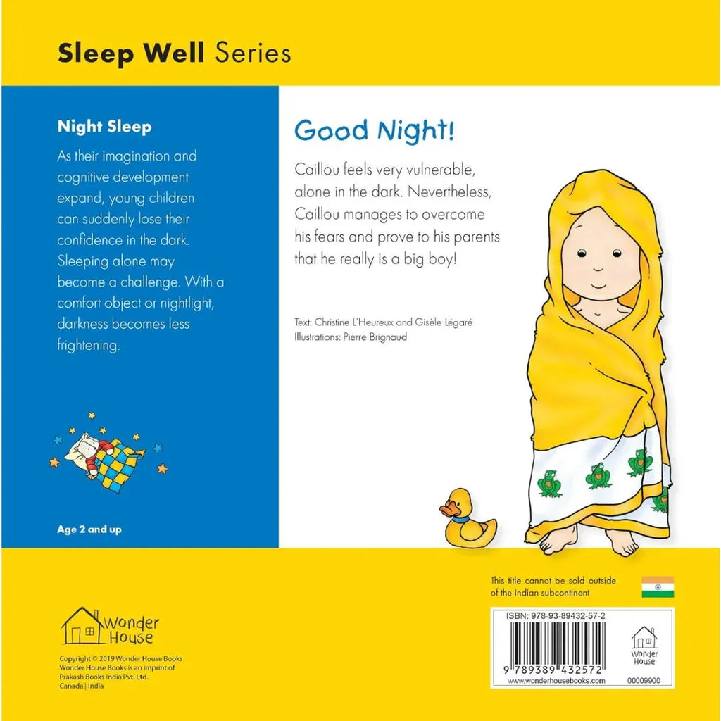 Wonder House Caillou - Good Night! - Naivri