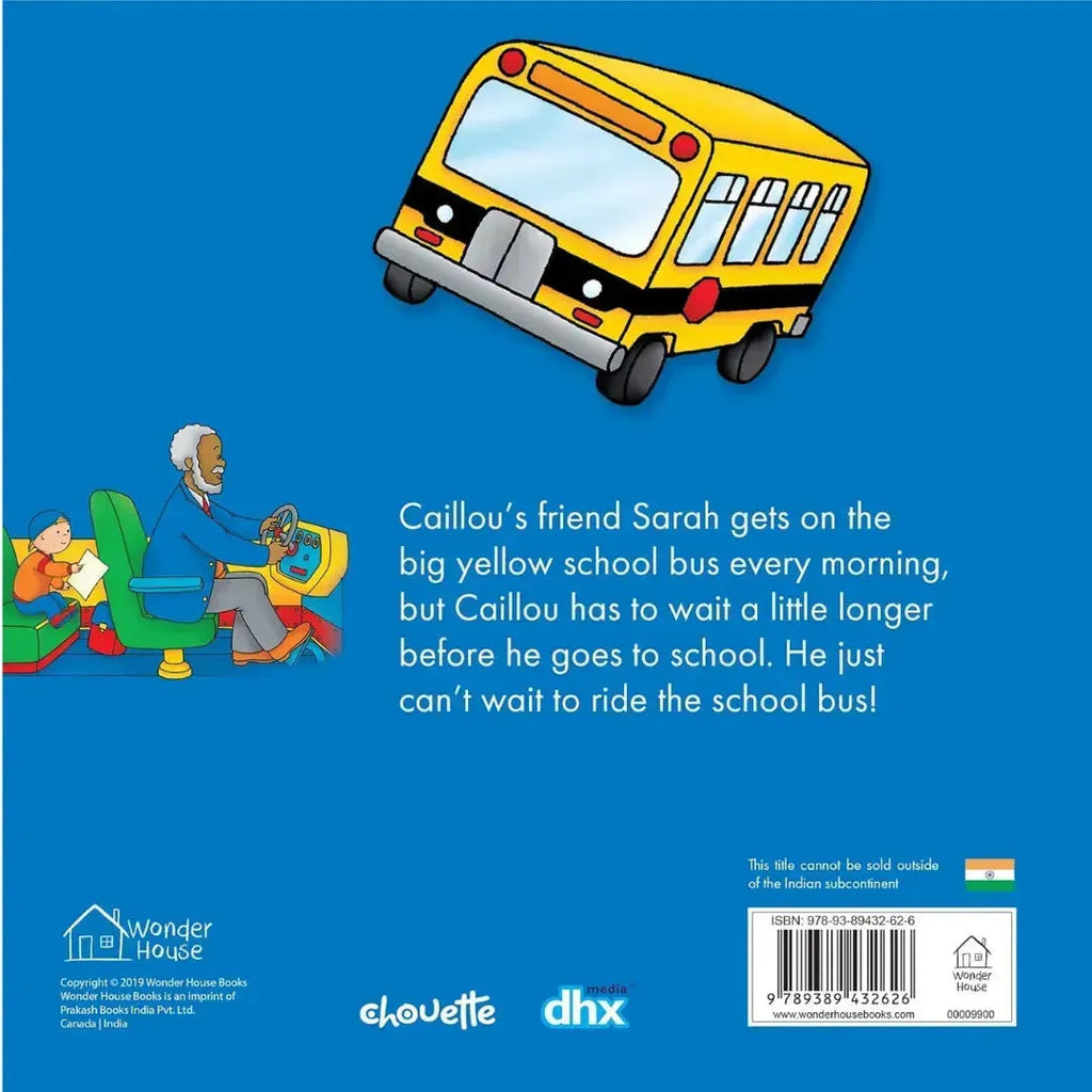 Wonder House Caillou - The School Bus - Naivri