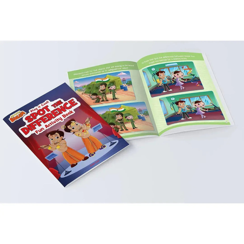 Wonder House Chhota Bheem Play It Cool! Activity Books Box Set - Naivri