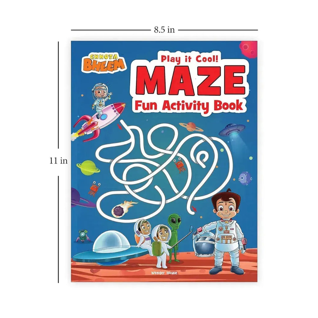 Wonder House Chhota Bheem Play It Cool! Maze Activity Book - Naivri