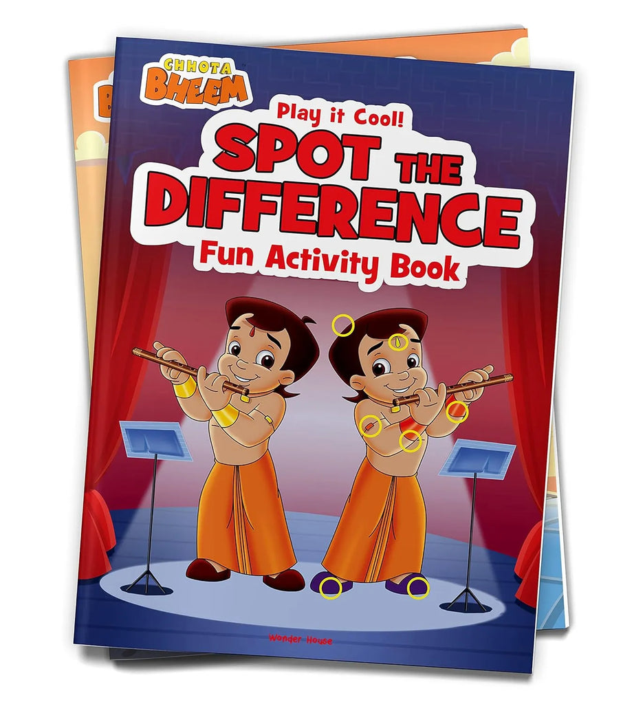 Wonder House Chhota Bheem Play It Cool! Spot The Difference Activity Book - Naivri