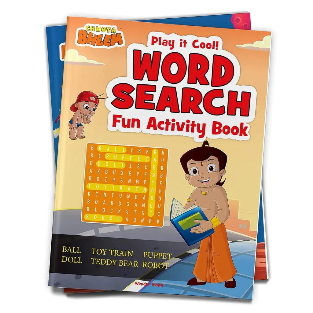 Wonder House Chhota Bheem Play It Cool! Word Search Activity Book - Naivri