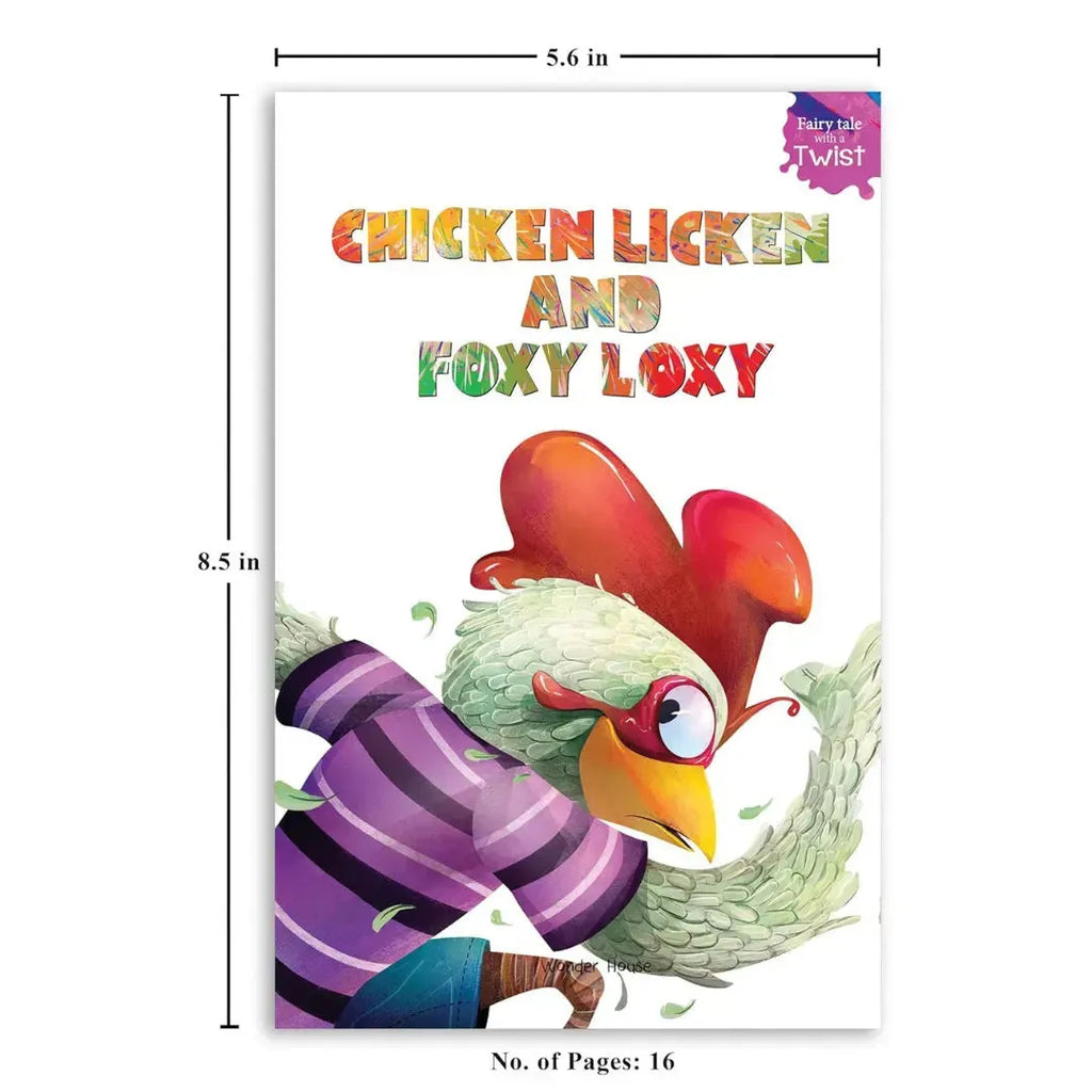 Wonder House Chicken Licken and Foxy Loxy: Fairytales With A Twist - Naivri