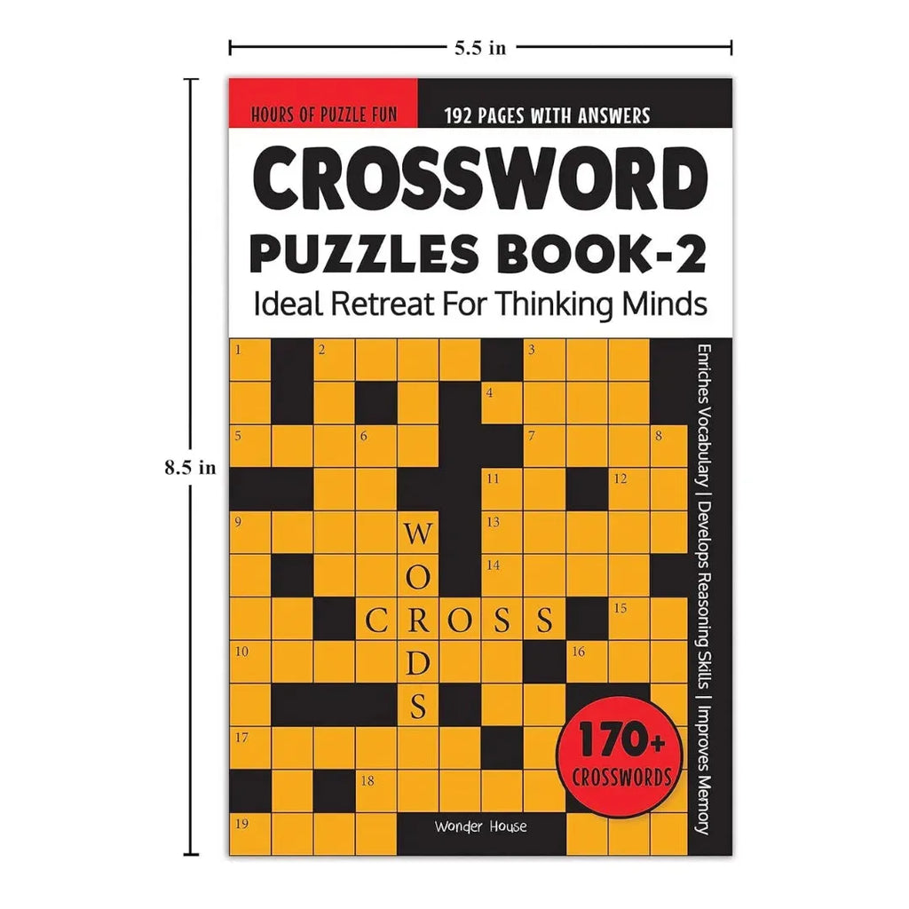 Wonder House Crossword Puzzles Book 2 - Naivri