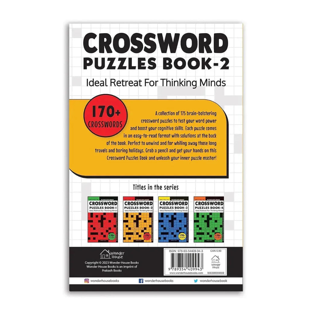 Wonder House Crossword Puzzles Book 2 - Naivri