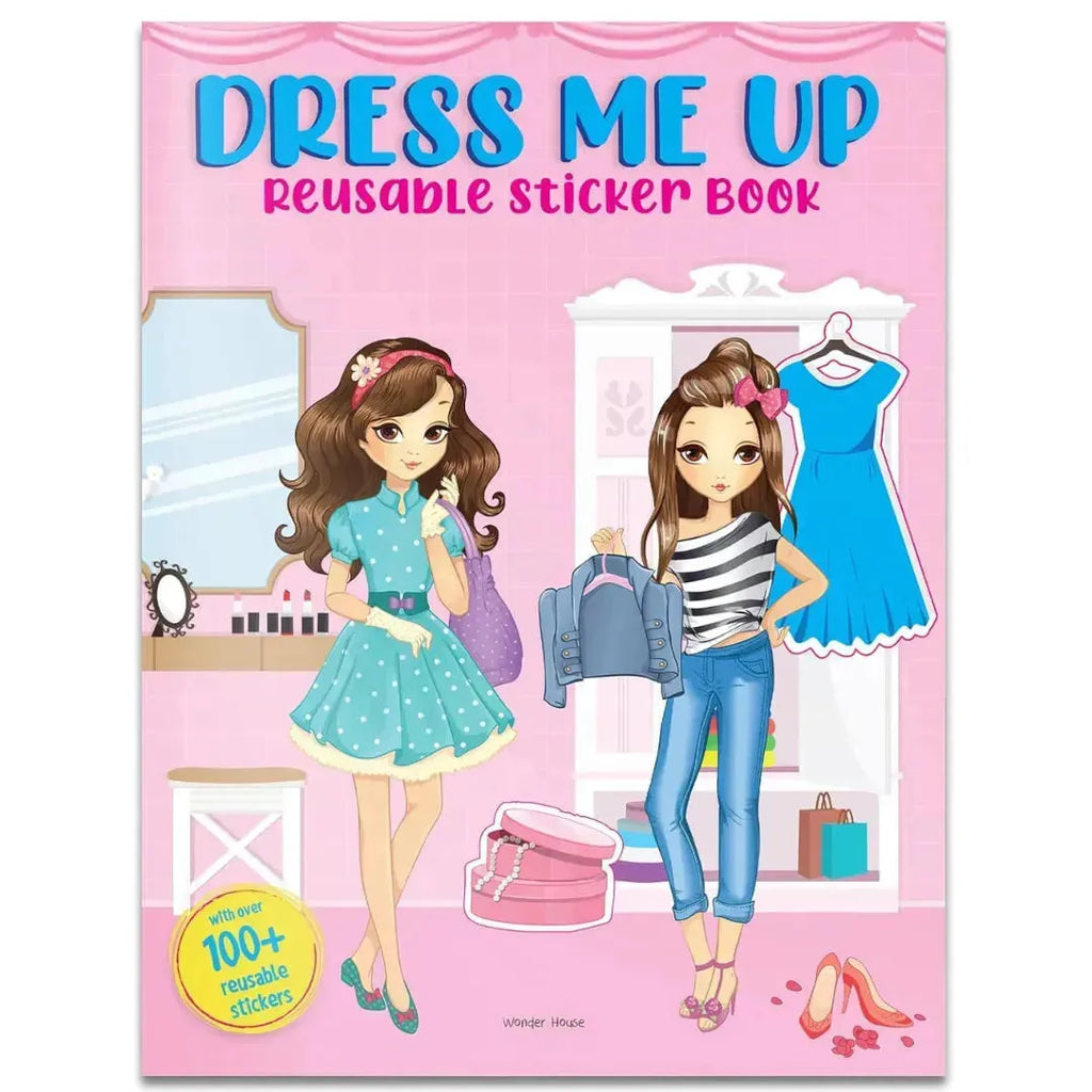 Wonder House Dress Me Up Reusable Sticker Book - Naivri