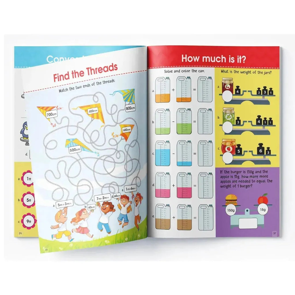 Wonder House Exploring Measurement Activity Book - Naivri