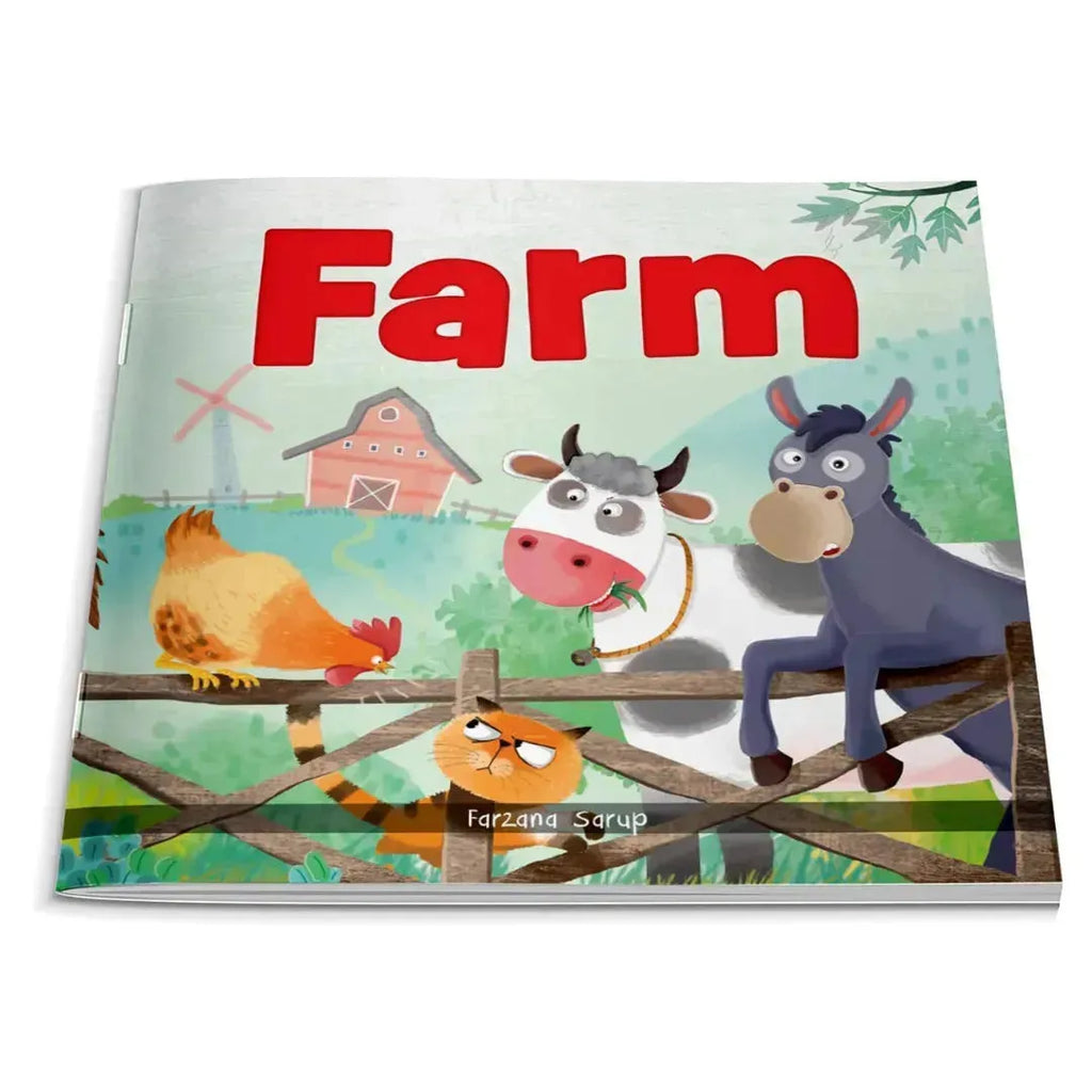 Wonder House Farm - Illustrated Book On Farm Animals (Let's Talk Series) - Naivri