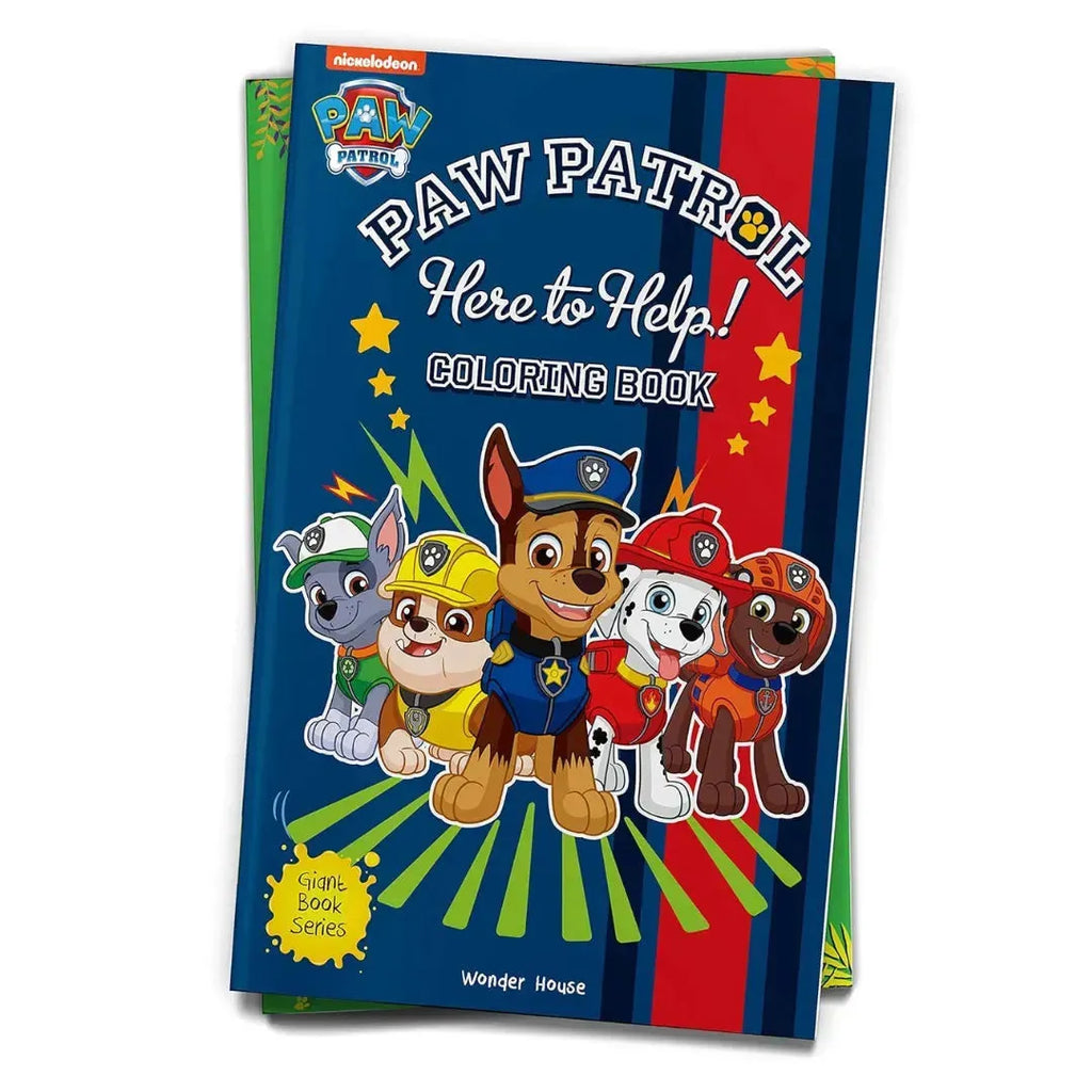 Wonder House Here to Help Paw Patrol Giant Coloring Book - Naivri