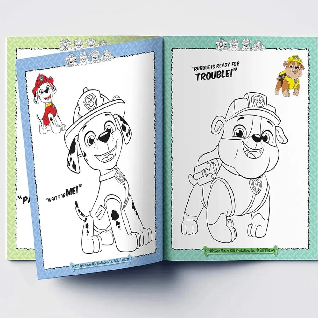 Wonder House Heroes Unleashed Paw Patrol Coloring Book - Naivri