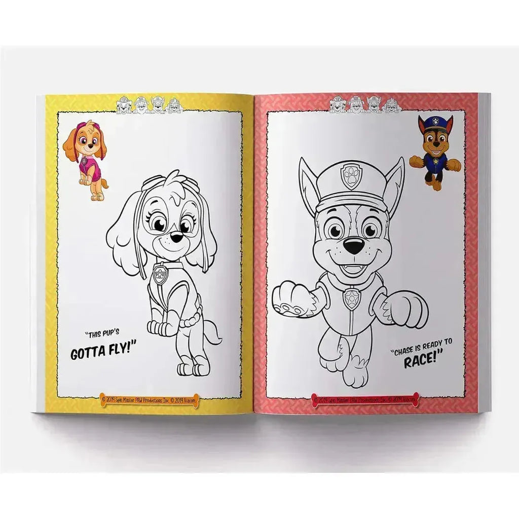 Wonder House Heroes Unleashed Paw Patrol Coloring Book - Naivri