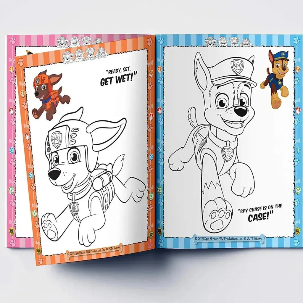 Wonder House Heroes Work Together Paw Patrol Coloring Book - Naivri