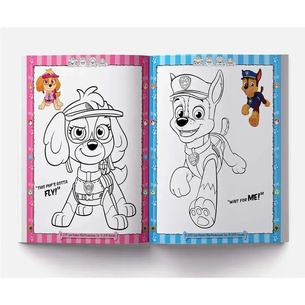 Wonder House Heroes Work Together Paw Patrol Coloring Book - Naivri