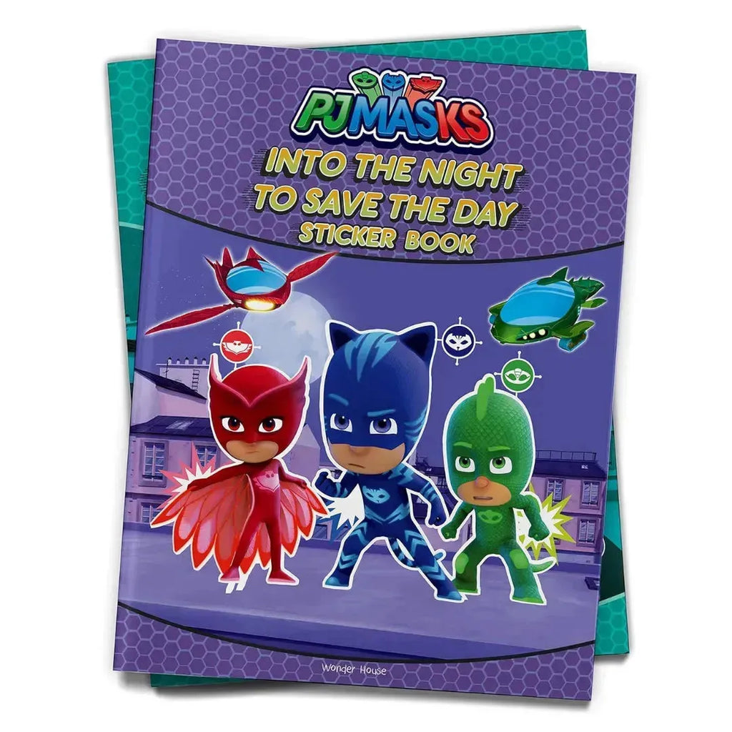 Wonder House Into The Night To Save The Day Stickers Book - Naivri