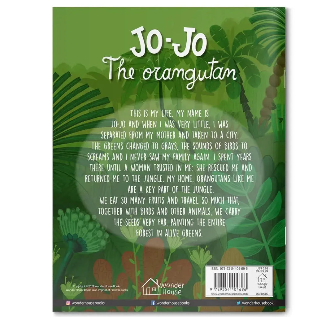 Wonder House Jo-Jo The Orangutan Book - Naivri