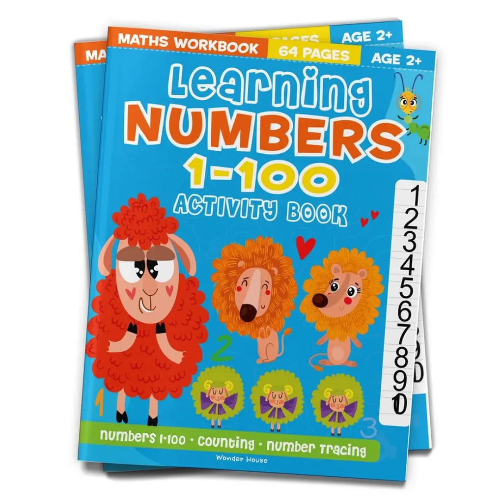 Wonder House Learning Numbers 1-100 Activity Book - Naivri