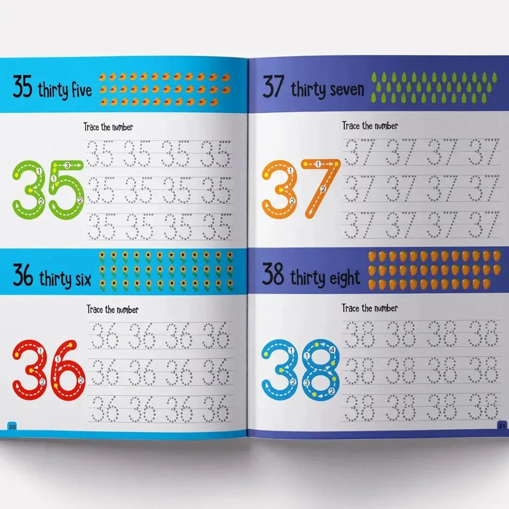 Wonder House Learning Numbers 1-100 Activity Book - Naivri