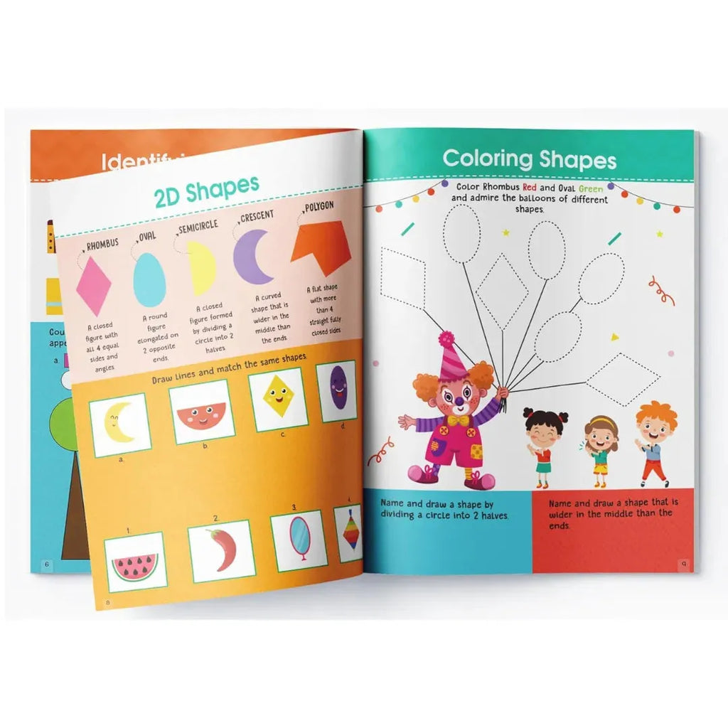 Wonder House Learning Shapes Activity Book - Naivri