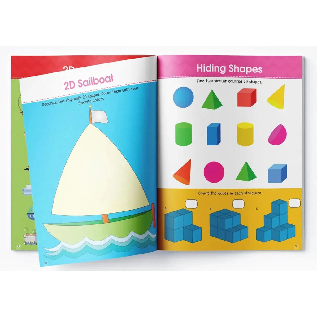 Wonder House Learning Shapes Activity Book - Naivri