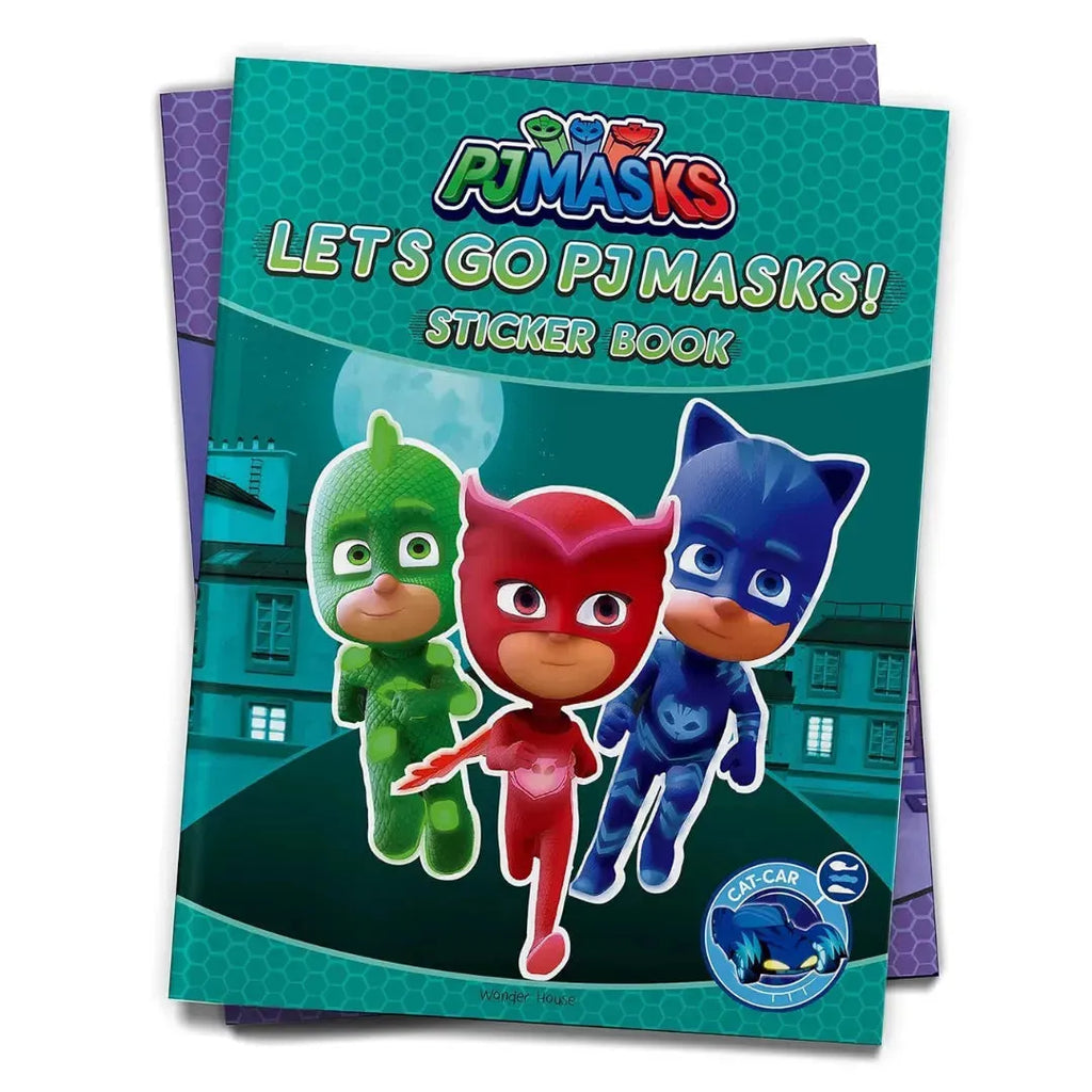 Wonder House Let's Go PJ Masks Stickers Book - Naivri