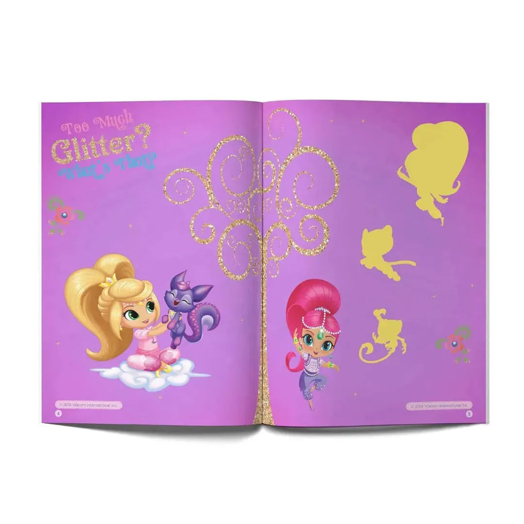 Wonder House Make It Sparkle Sticker Book Shimmer And Shine - Naivri