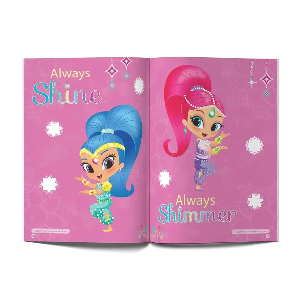 Wonder House Make It Sparkle Sticker Book Shimmer And Shine - Naivri