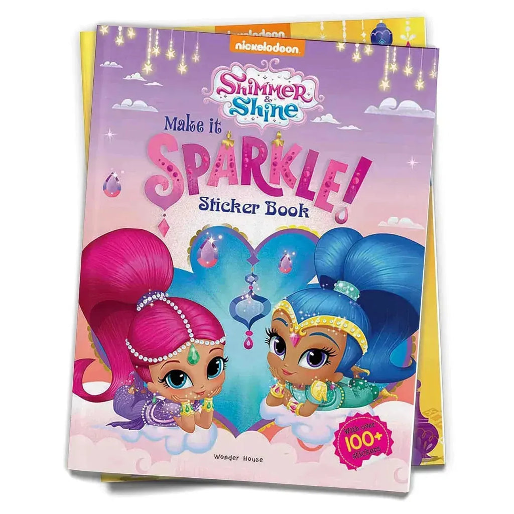 Wonder House Make It Sparkle Sticker Book Shimmer And Shine - Naivri
