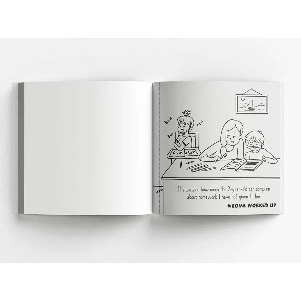 Wonder House Mamma Mia The Mommyhood Life A Color-In Doodle Book - Naivri