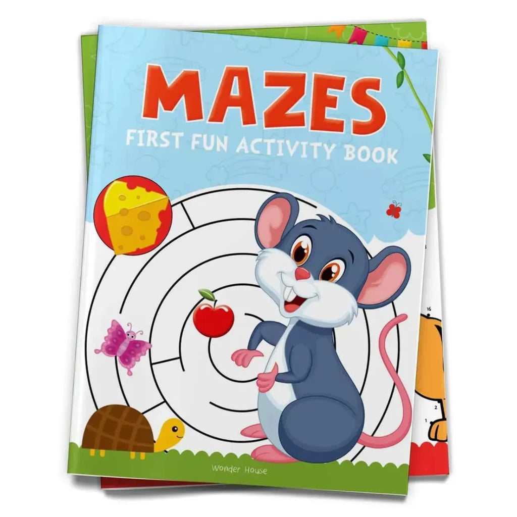 Wonder House Mazes First Fun Activity Books - Naivri