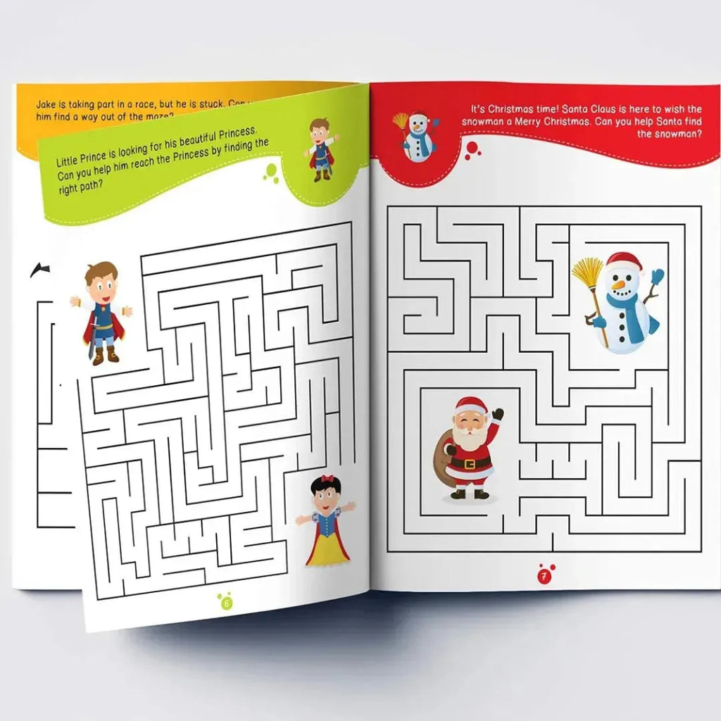 Wonder House Mazes First Fun Activity Books - Naivri