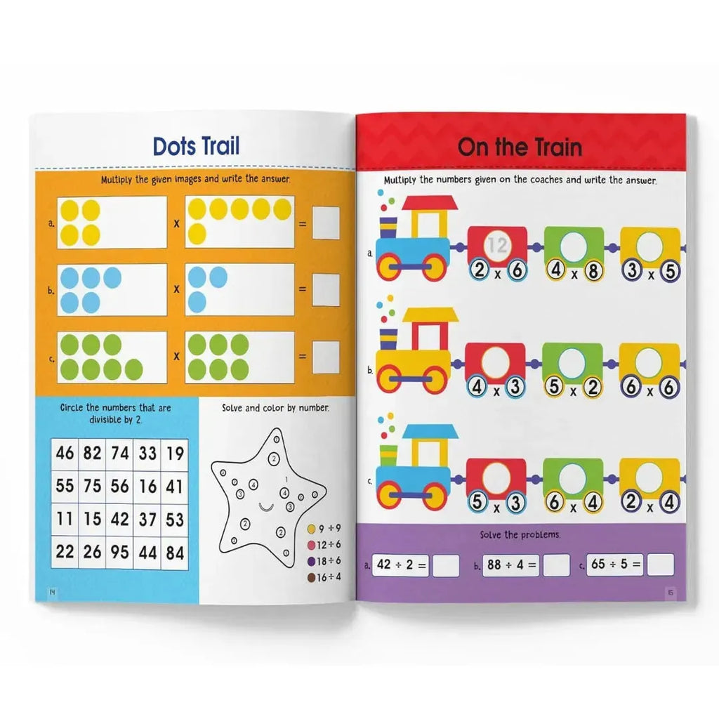 Wonder House Multiplication and Division Activity Book - Naivri