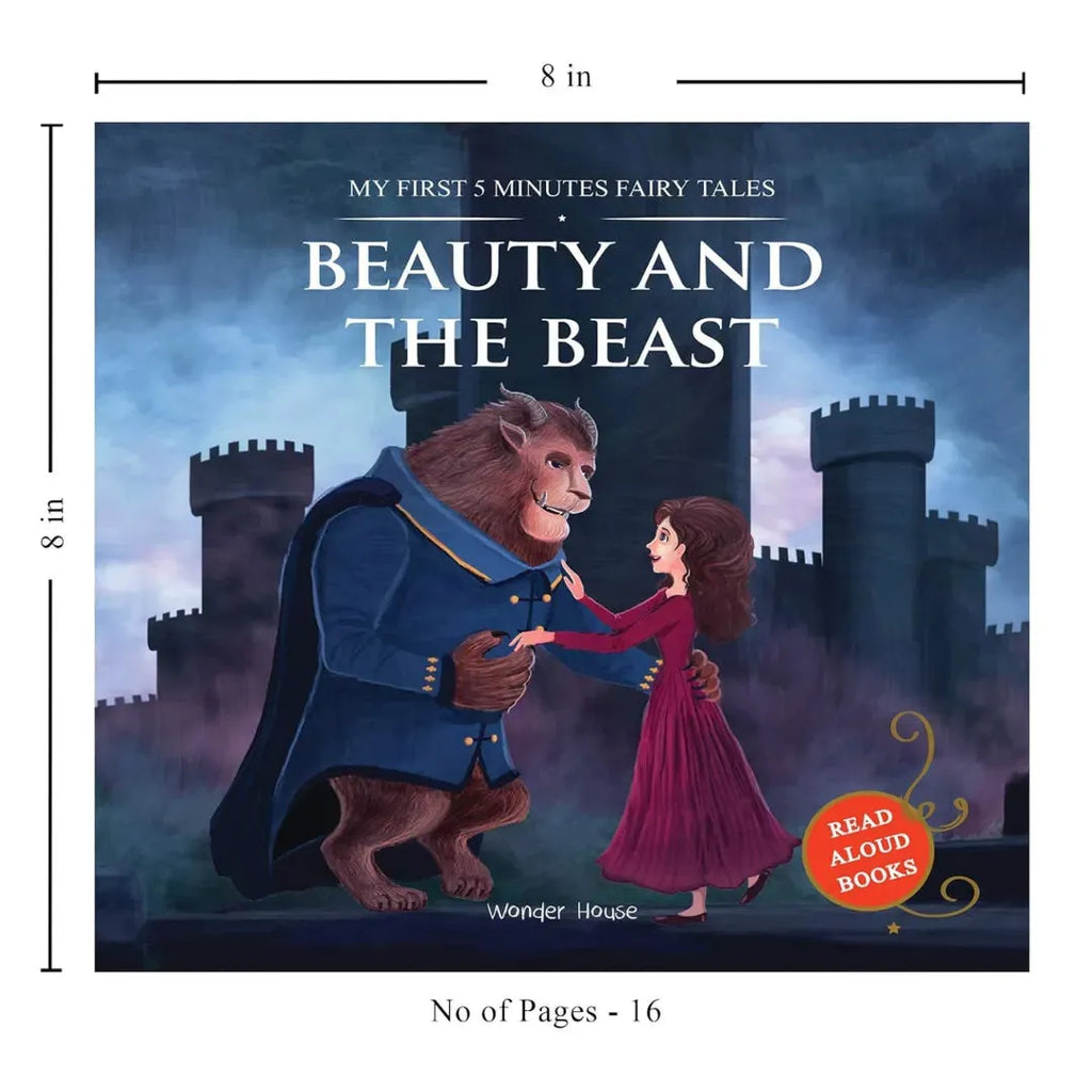 Wonder House My First 5 Minutes Fairy Tales: Beauty and the Beast - Naivri