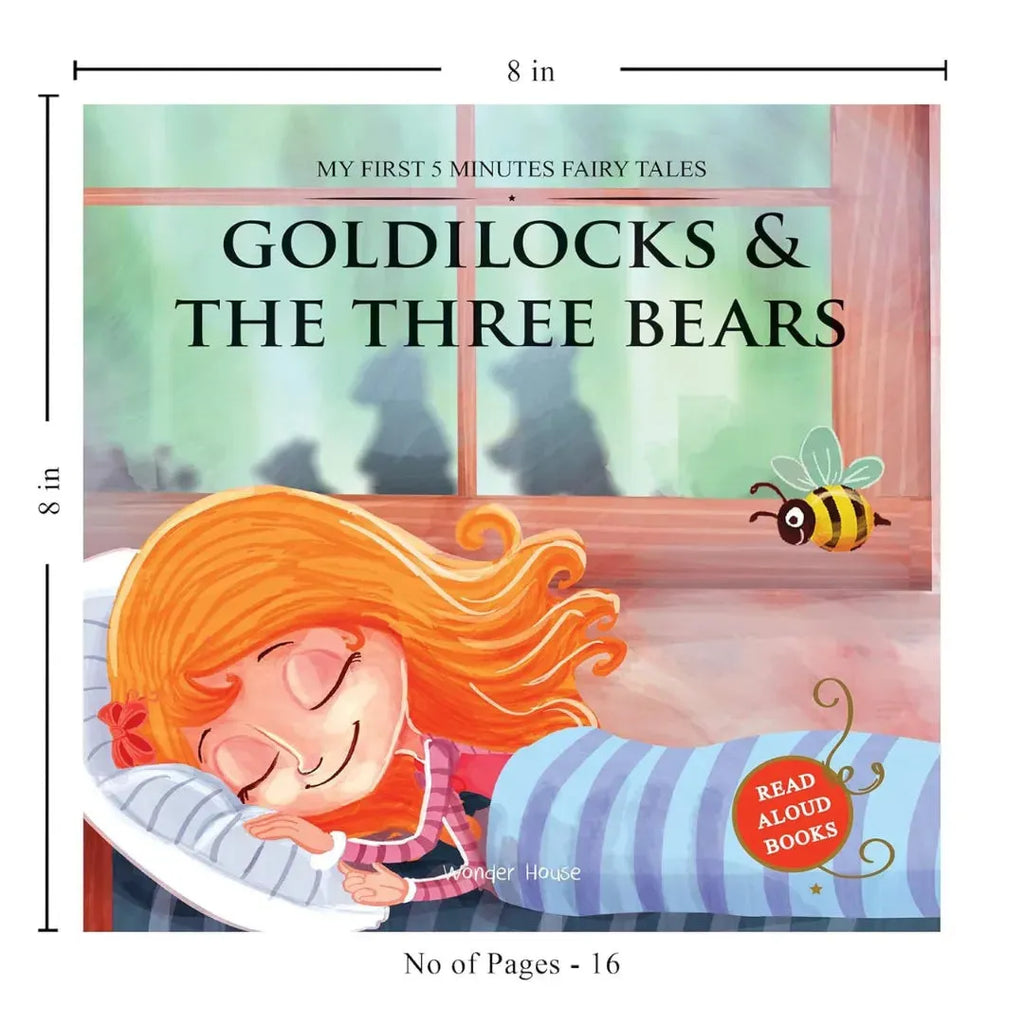 Wonder House My First 5 Minutes Fairy Tales: Goldilocks and the Three Bears - Naivri