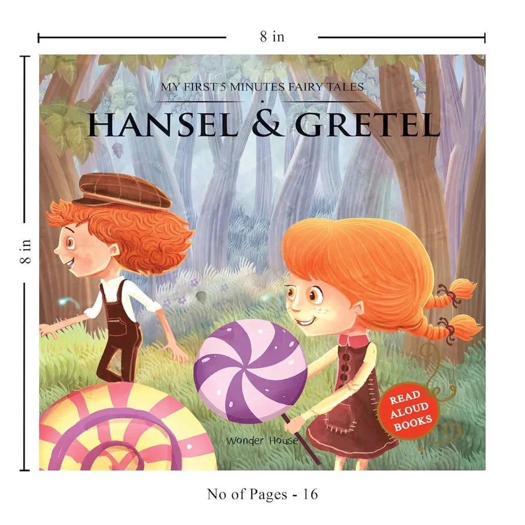 Wonder House My First 5 Minutes Fairy Tales: Hansel and Gretel - Naivri