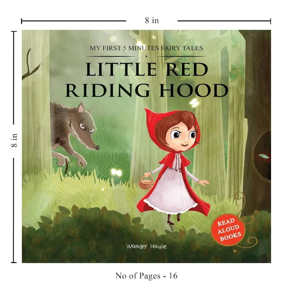 Wonder House My First 5 Minutes Fairy Tales: Little Red Riding Hood - Naivri