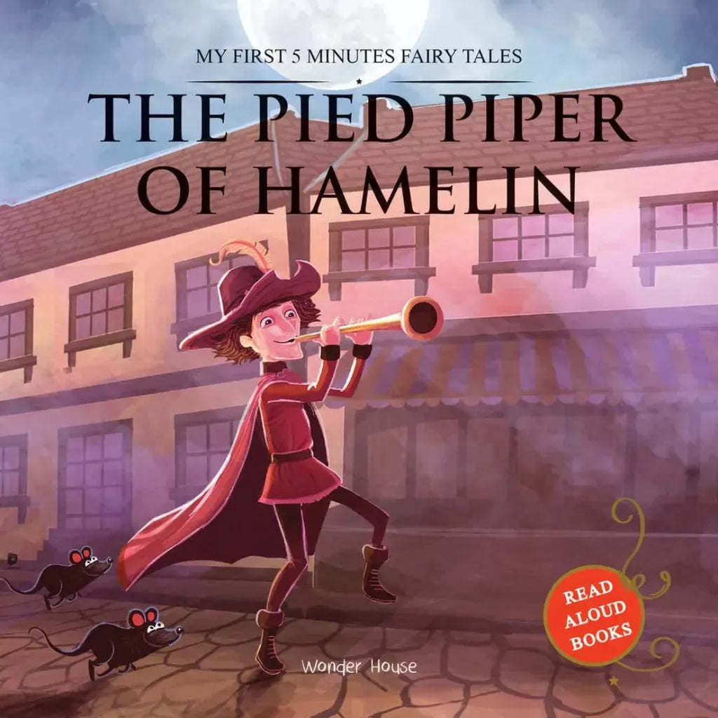 Wonder House My First 5 Minutes Fairy Tales: The Pied Piper of Hamelin - Naivri