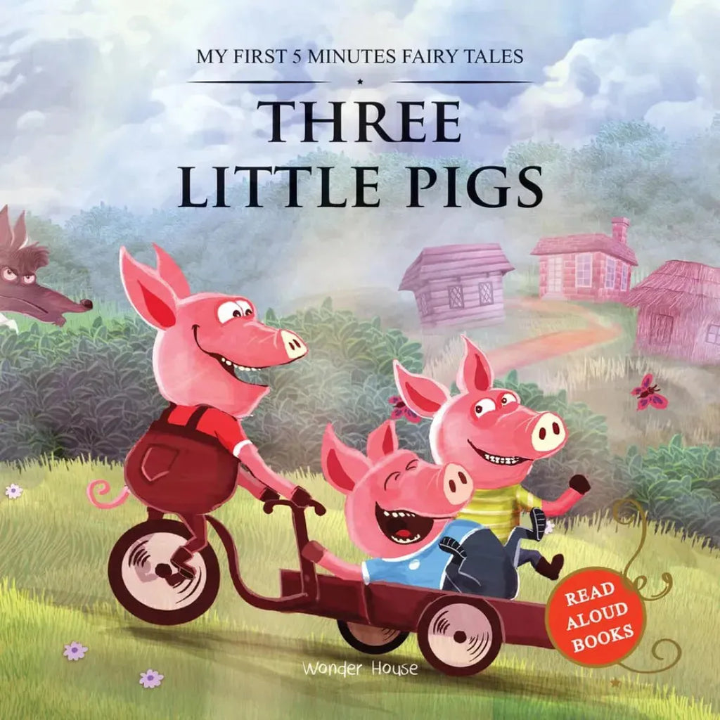 Wonder House My First 5 Minutes Fairy Tales: The Three Little Pigs - Naivri