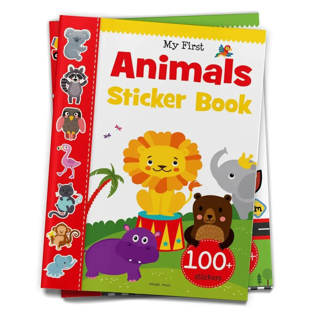 Wonder House My First Animal Sticker Book - Naivri