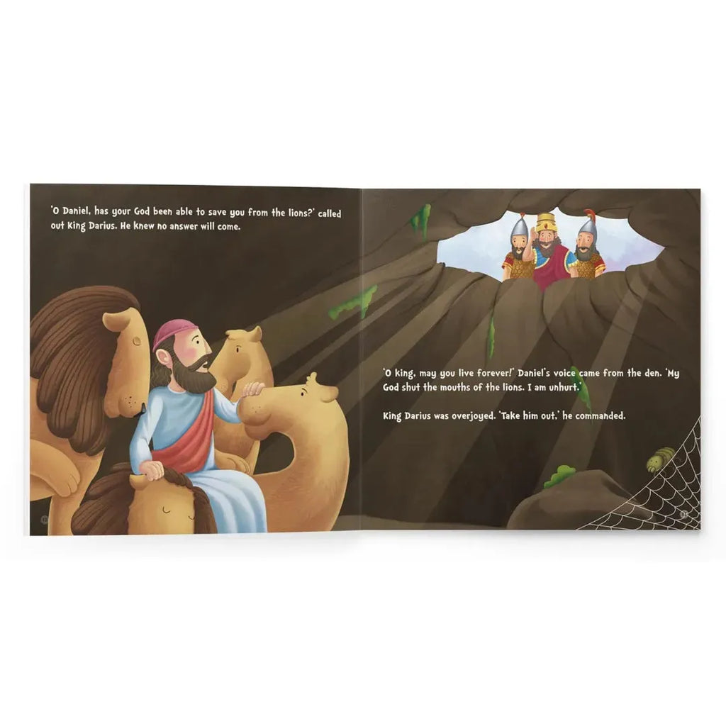 Wonder House My First Illustrated Bible Story: Daniel and the Lions - Naivri